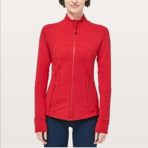 COPY - Lululemon define jacket in dark red